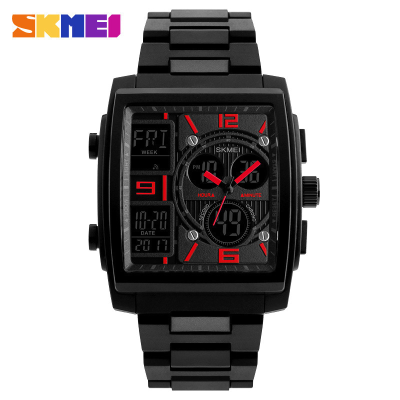 Skmei 1274 reloj electrónico para hombre de moda reloj deportivo multifuncional al aire libre reloj electrónico deportivo para estudiantes