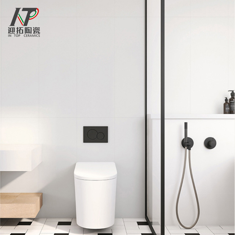Minimalist Design Pearl White Tile Toilet Bathroom Concave and Convex Wall Tiles 300X800 Antique Tiles Bathroom Tiles