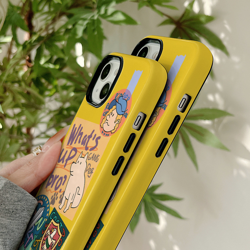 35g Weight iPhone Applicable Brands Phone Cases Classification Feilin Material Cartoon Pattern Cute, Modern Style Style Feilin Cartoon Cute Modern Style Phone Cases Phone Accessories 4