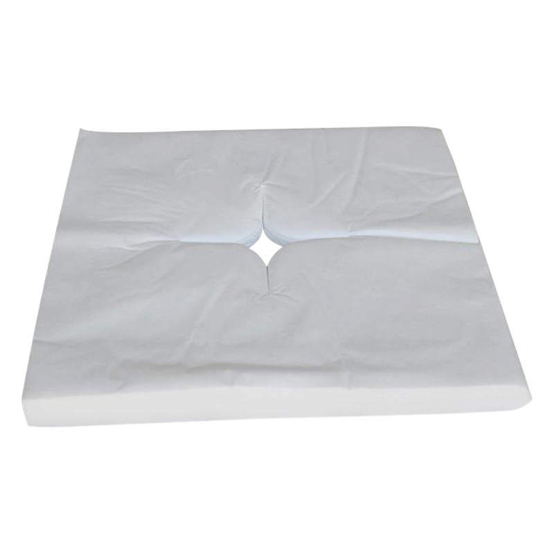 Toalla de agujero desechable Toalla de mentira masaje salón de belleza almohada de mentira toalla cama de masaje colchón de belleza toalla facial agujero no tejido almohadilla facial