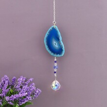 �羳��Ȼ���Ƭ̫ꖲ����L⏒����ɫ���ԭʯsuncatcher����