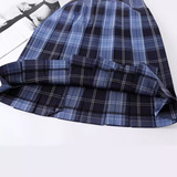 Студенческая юбка в складку, японская школьная юбка