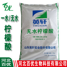 柠檬酸食品级 柠檬酸食用级 饮料糖果饼干罐头 一水/无水柠檬酸