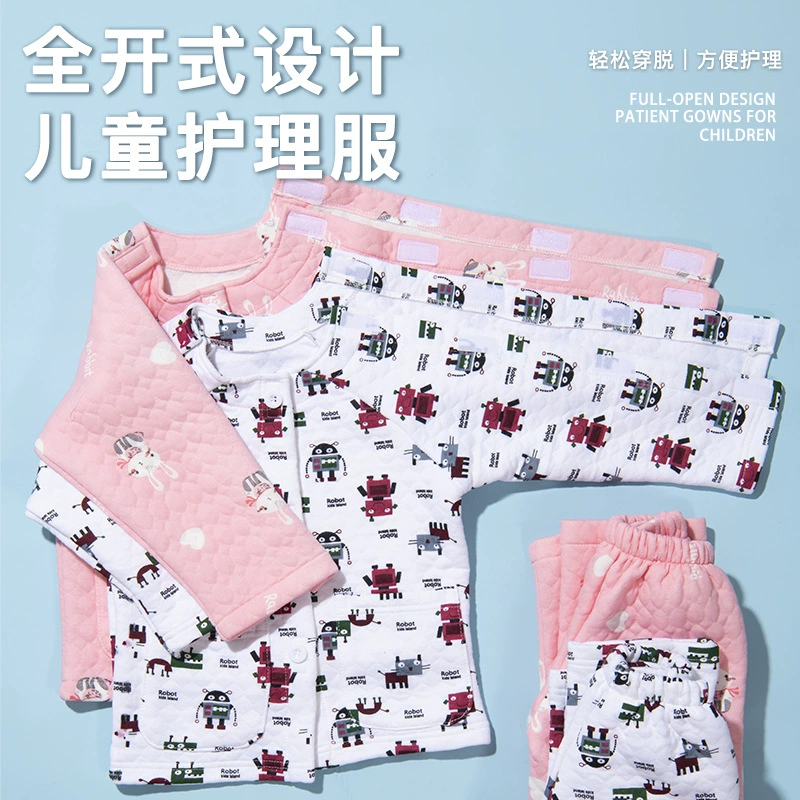 Хлопок зимняя детская одежда с переломами