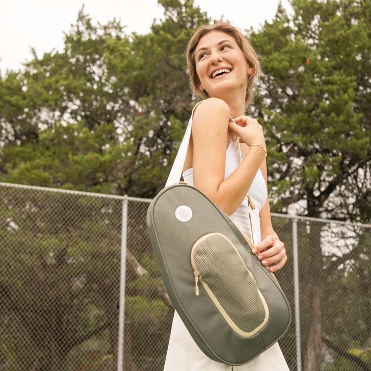 Cross Border Fashion Pickpocket Sling Bag Adjustable Shoulder Strap Women's Rack Rack Sport Paddle Rally Bag