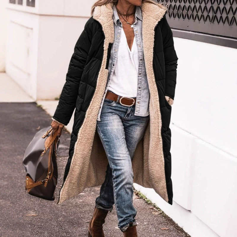 2024 трансграничная женская хлопчатобумажная одежда в Европе и Америке многоцветная многоцветная капюшона с капюшоном