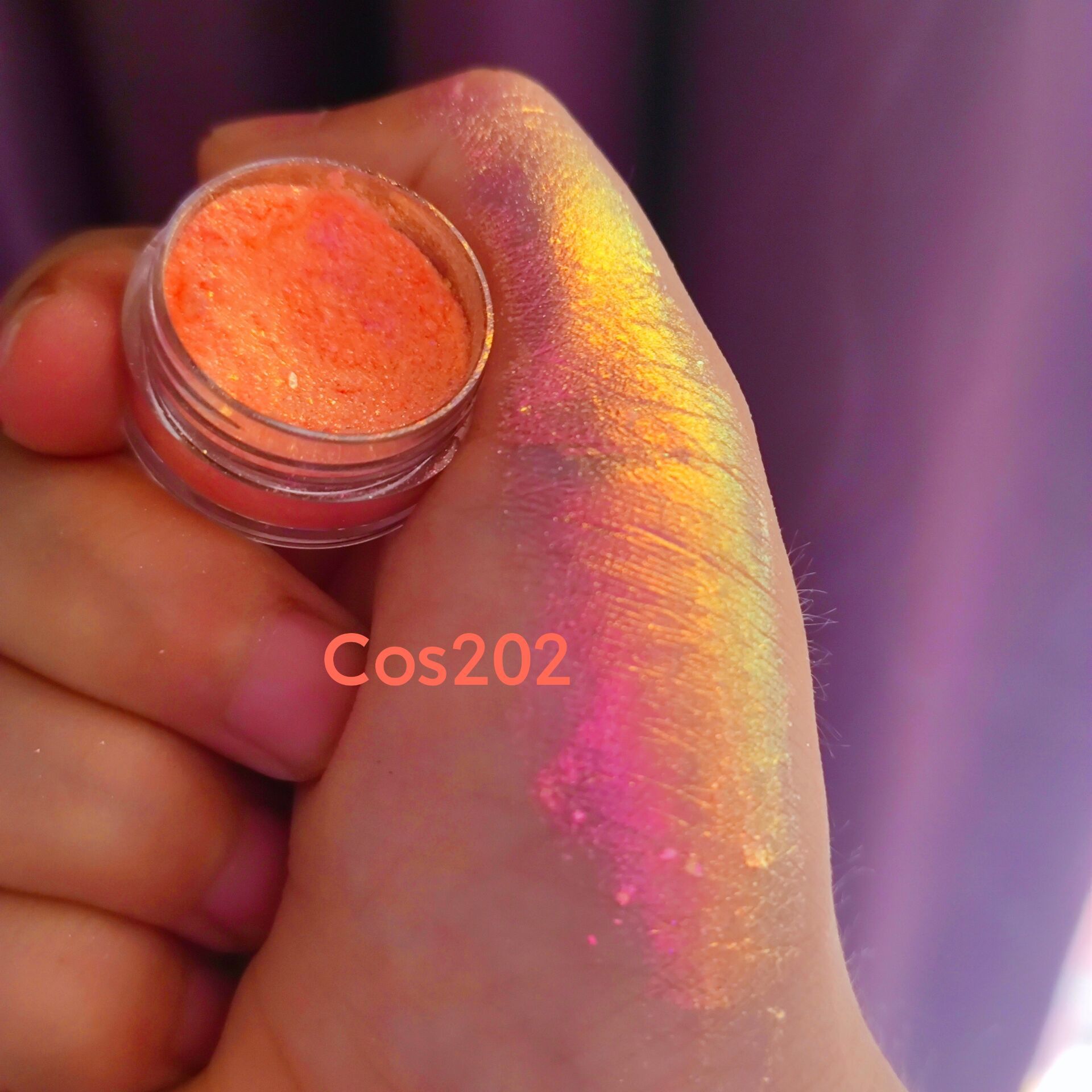 跨境新品Candy Aurora 高光幻彩变色龙珠光粉 shifting偏光粉0.2g