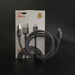 全检发货V8安卓Android冰晶编织USB-A转Micro USB快充数据线盒装