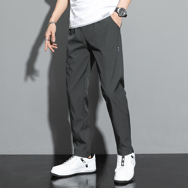 2401 black label trousers dark gray