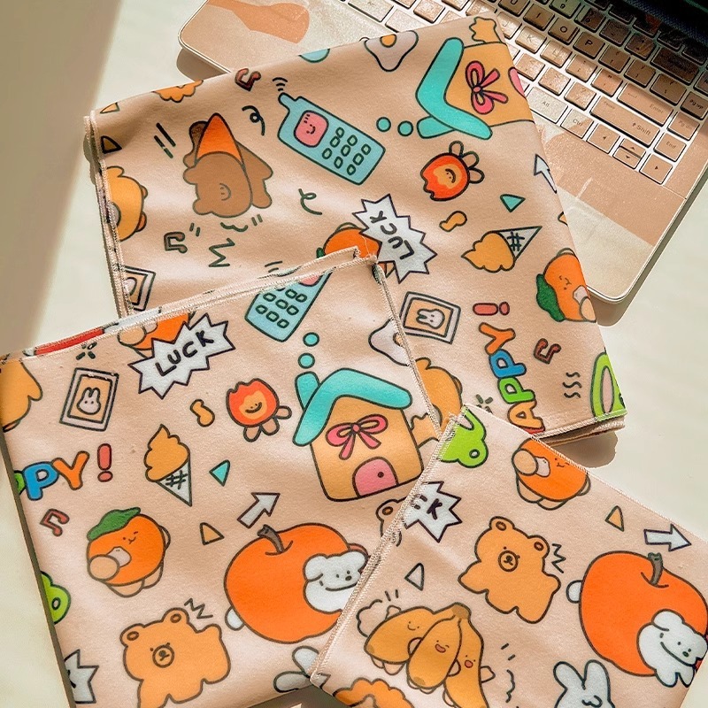 かわいいp人化粧バッグ女性携帯旅行怠け者大容量スキンケア品収納袋マジックテープ百枚布|undefined
