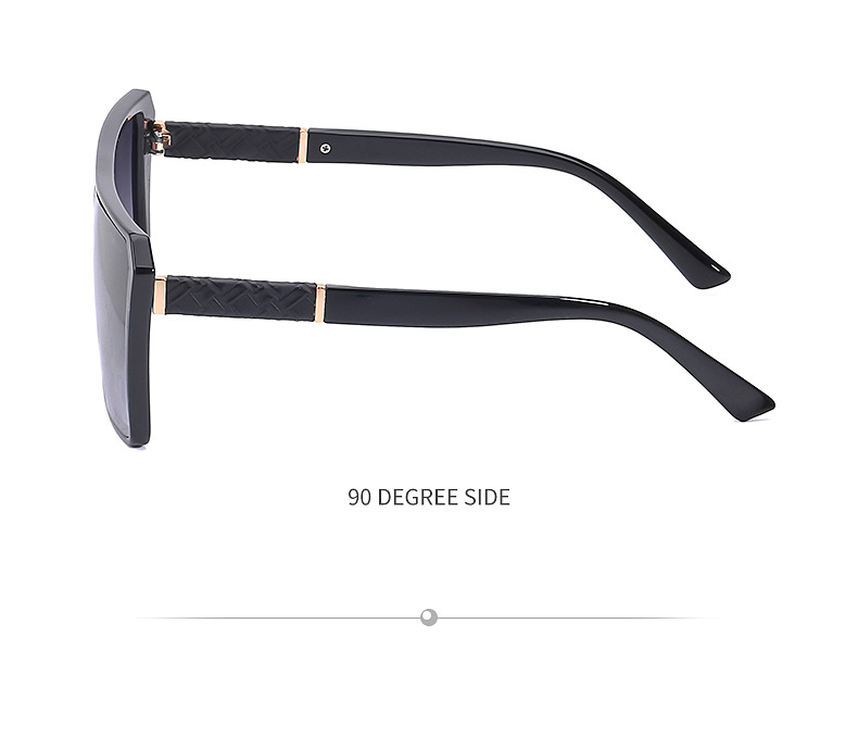 Fashion Geometric Large Frame Sunglasses display picture 1