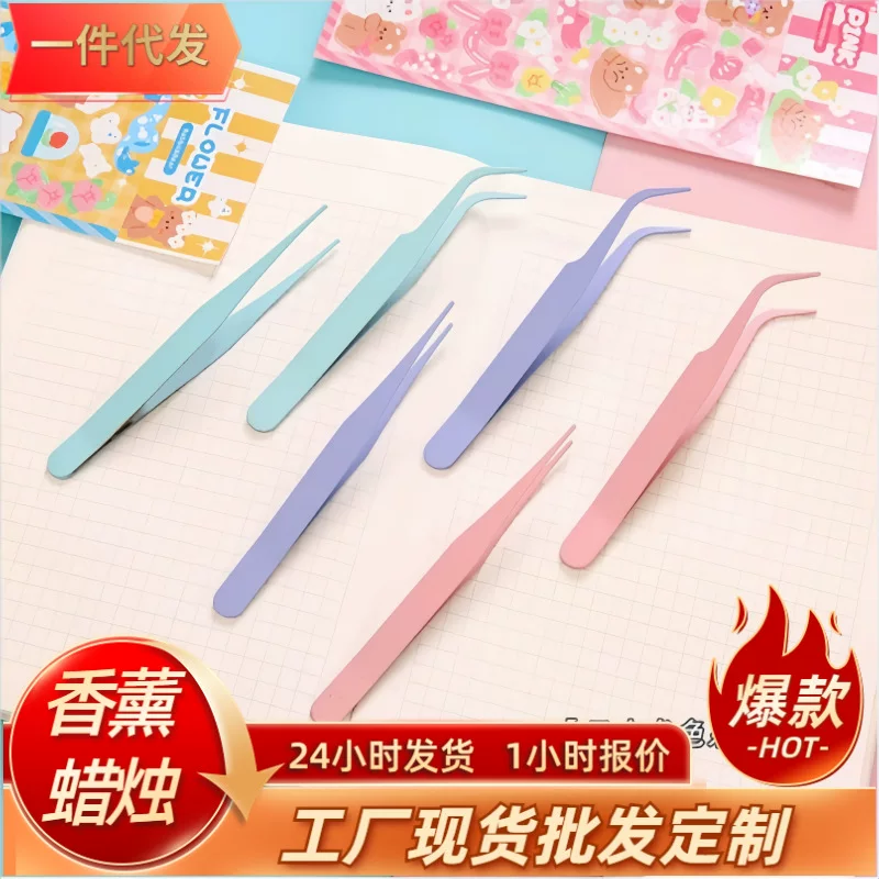 Brand tweezers, candle, highly precise aromatherapy, handmade
