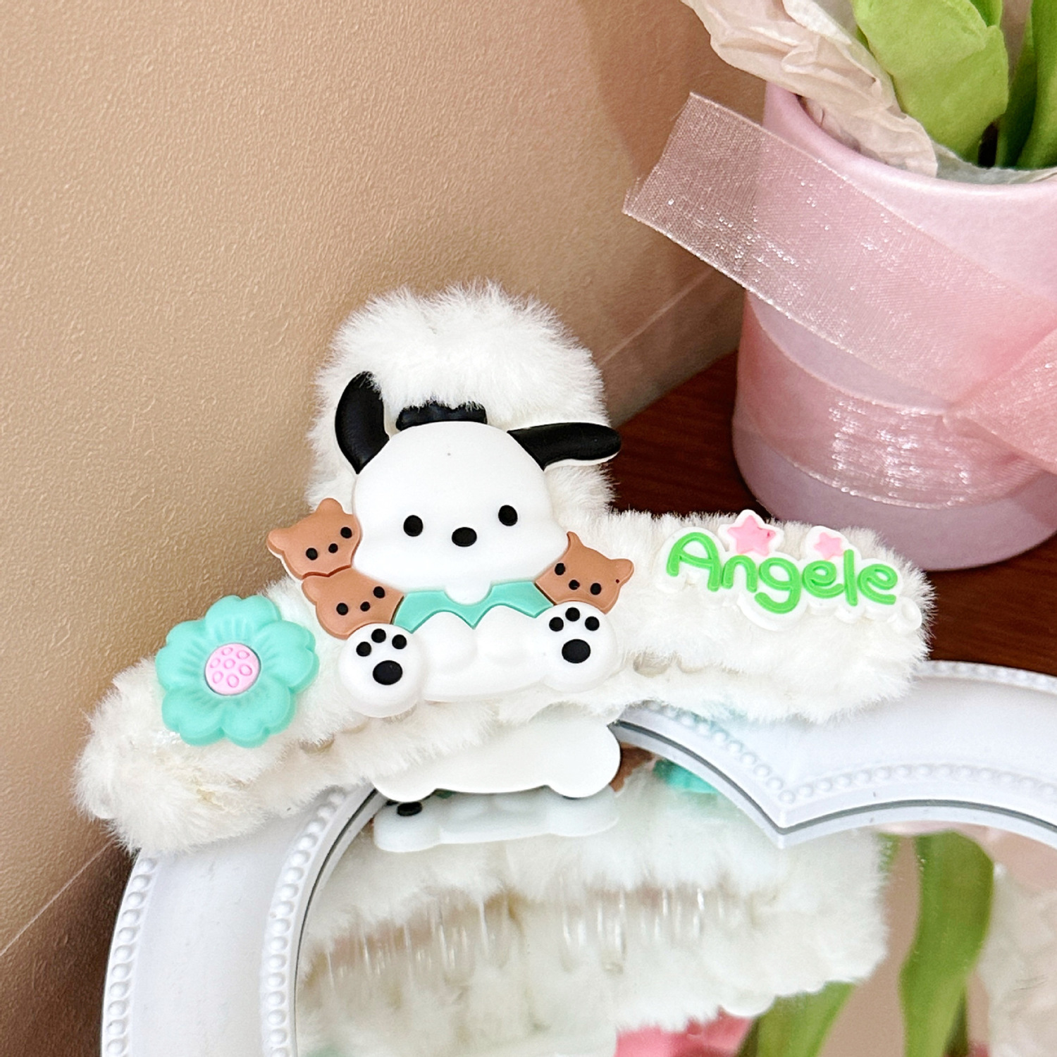 Perro blanco Pacha