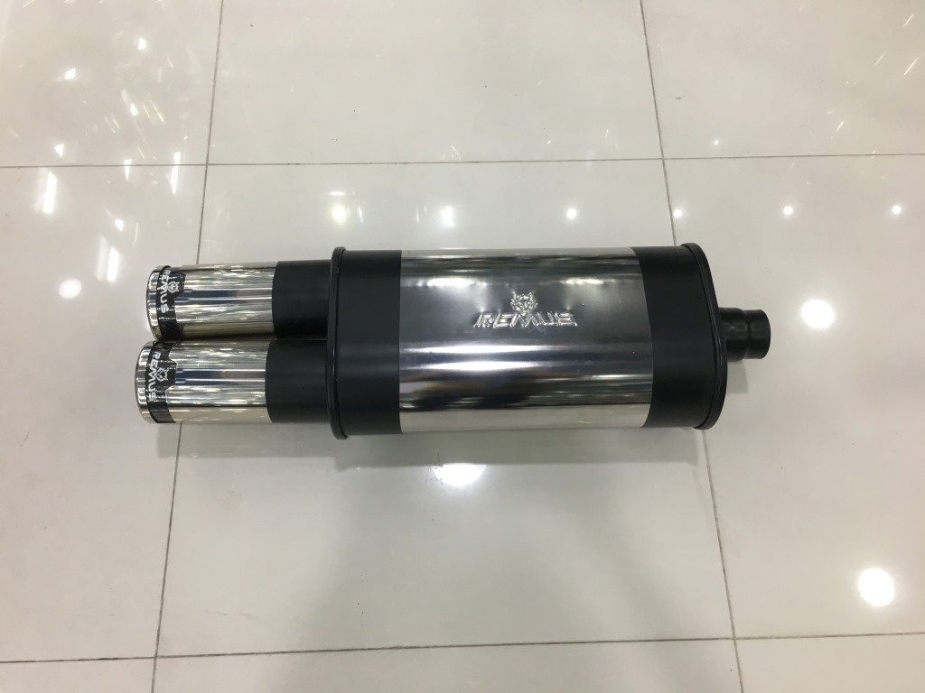 Car Modified Straight-Through Exhaust Pipe Wolf Head Exhaust Pipe Straight-Through Loud Exhaust Tail Section Silencer Car m Drum Carbon Fiber Exhaust
