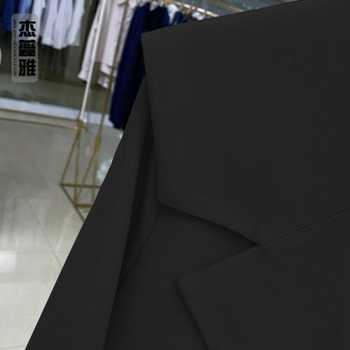 Spring and Autumn New Age-Reducing Blazer - Loose Cut and Flowing Feature for Petite Black