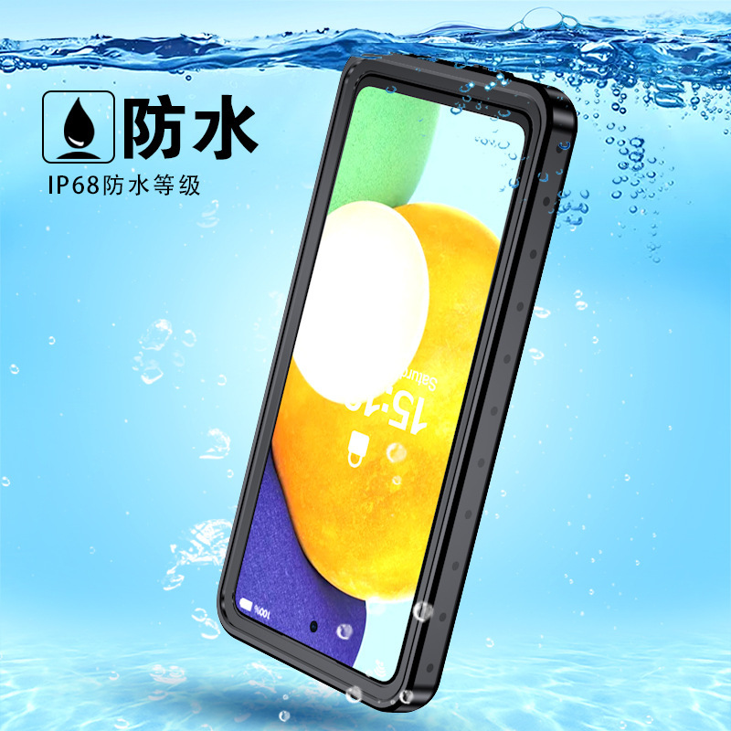 Red pepper waterproof shell for Samsung A52/A53 waterproof drop-proof outdoor play four-proof diving all-inclusive protection