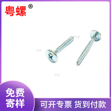 厨房卫浴m4自攻紧定十字螺丝华威头加硬兰锌紧固件厂家批发