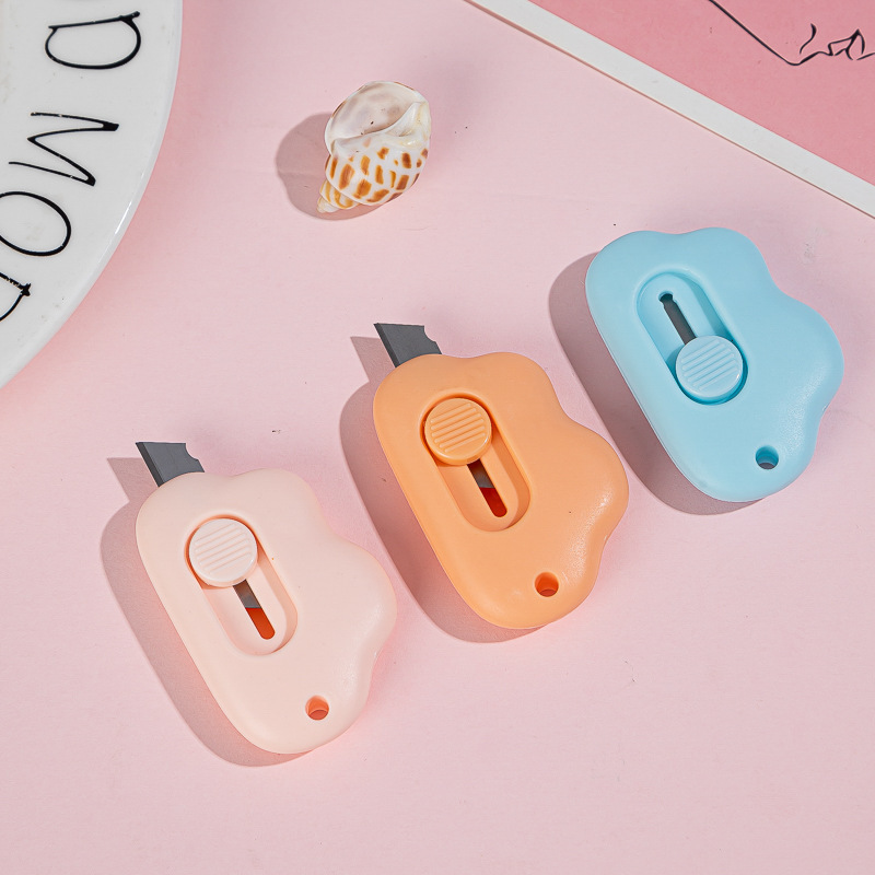Yunduo カッターナイフ ミニクリエイティブペーパーナイフ 家庭用ポータブルボックスオープナー エクスプレスパッケージ開封品 手作りナイフ|undefined