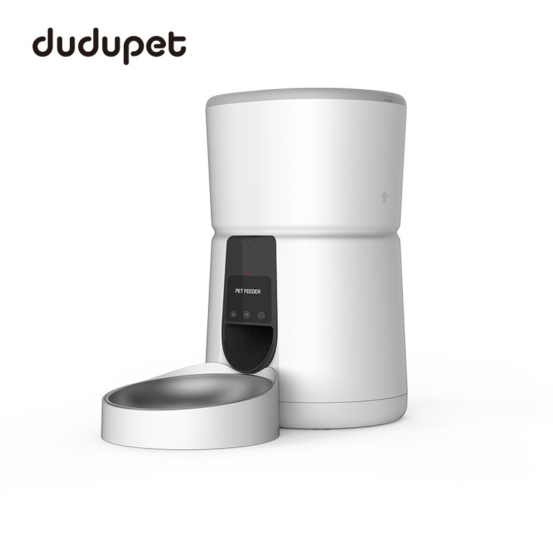 速賣通嘟都智能自動(dòng)喂食器寵物貓糧狗糧定時(shí)貓咪自助投食機(jī)貓碗