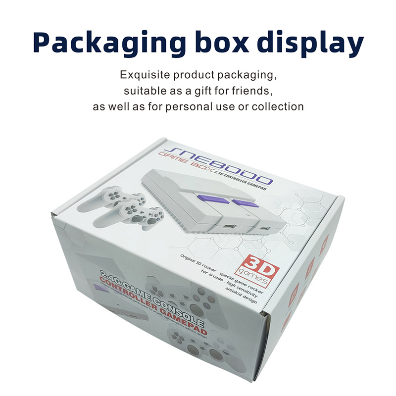 Nostalgic Nes Joystick Double Game Joystick Pc Computer King of Fighters Arcade Joystick Fighting Hd Home Game Console