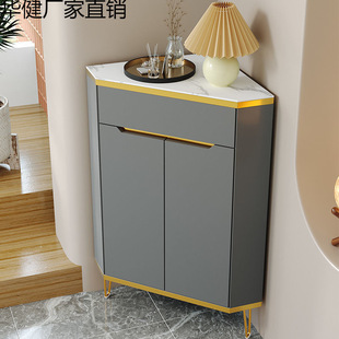 Corner Cabinet Corner Cabinet Corner Triangle Corner Storage Rack Light Luxury Living Room Sideboard Wine Cabinet Bedroom Storage Cabinet