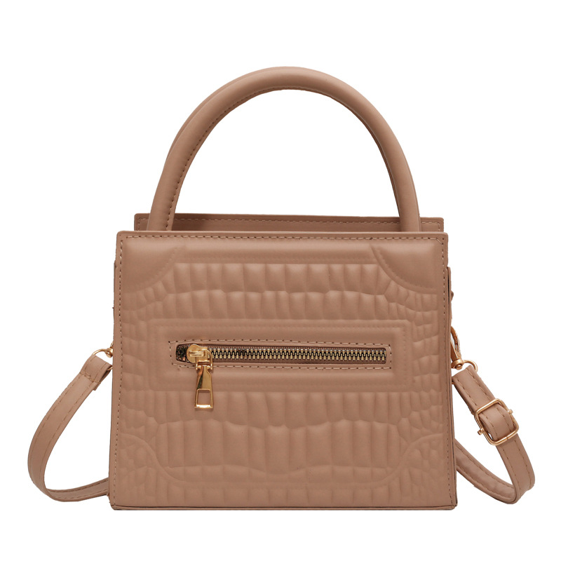 2023 nuevo bolso de las mujeres moda hombro axila bolso de las mujeres casual de gran capacidad color sólido cocodrilo patrón bolsa de mensajero