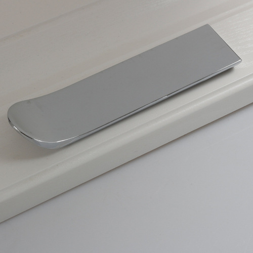Manufacturer supplies zinc alloy edge handles, cabinet wardrobe door handles, solid color, modern, simple, durable accessories