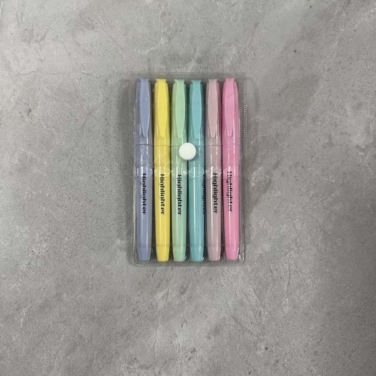 Conjunto de bolígrafo de corte de cabeza inclinada HIGHLIGHTER PEN