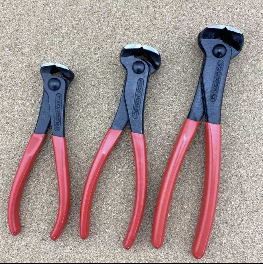 Alicates de cremallera alicates de corte superior alicates de tracción de uñas Alemania tipo Cut6-inch de extremo 7 pulgadas 8 pulgadas de acero de alto carbono