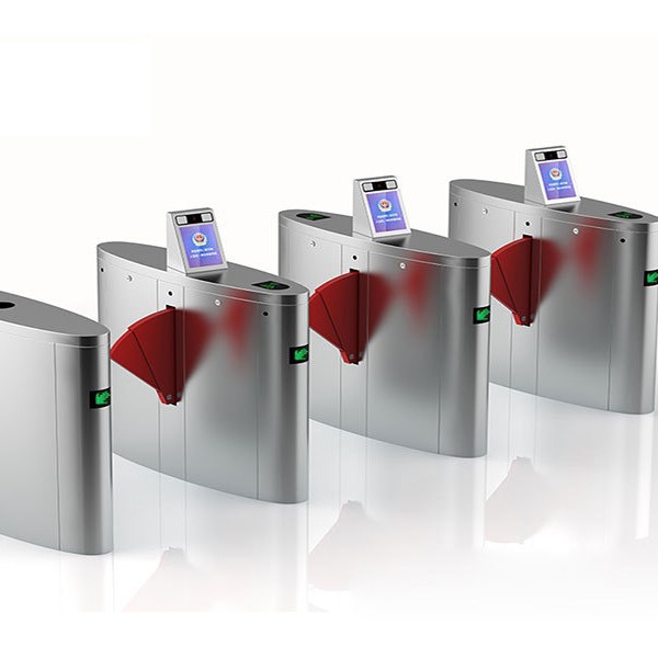 厂家直销翼闸   316不锈钢闸机   电镀金色翼闸智能