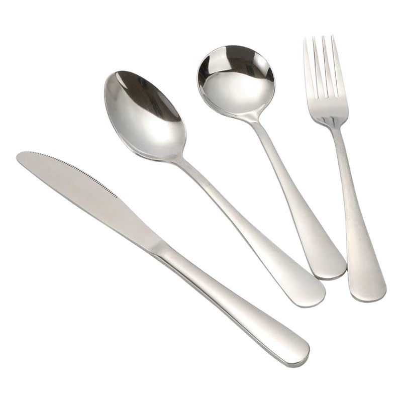 1010 посуда из нержавеющей стали полный набор трансграничного Amazon Western пищевой нож и вилка ложка десертная кофейная ложка отель нож и вилка для стейка