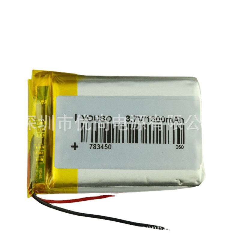 ֱ 3.7V1500mAh783450AƷۺ﮵ LED﮵
