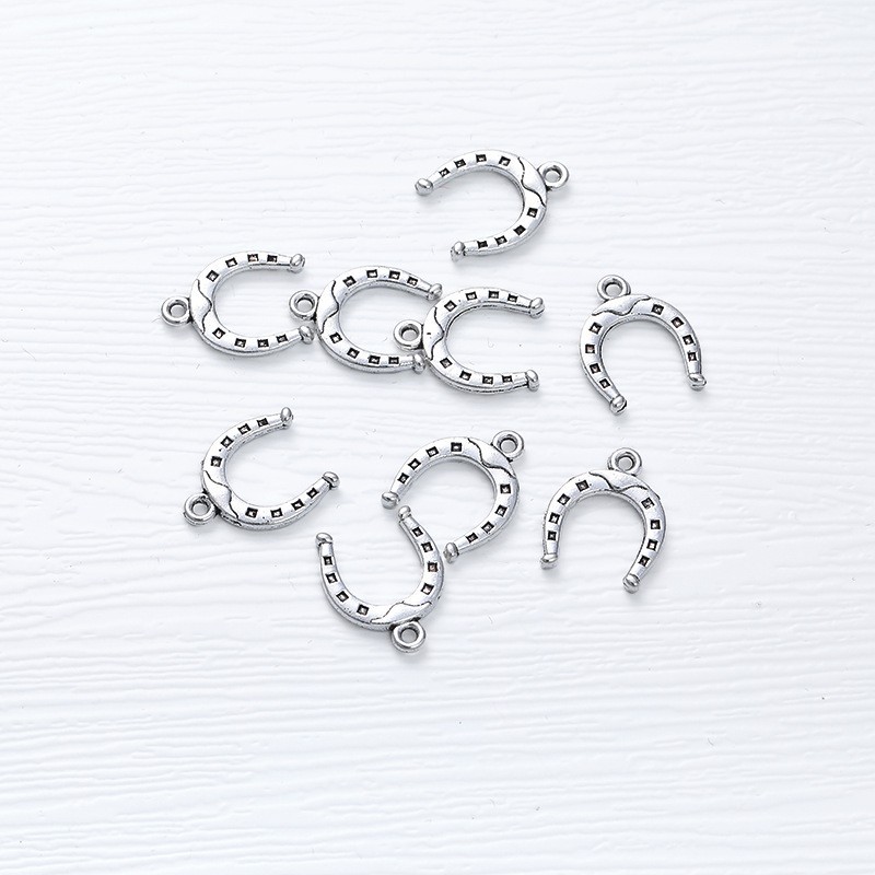 고대 은말굽 16x13mm