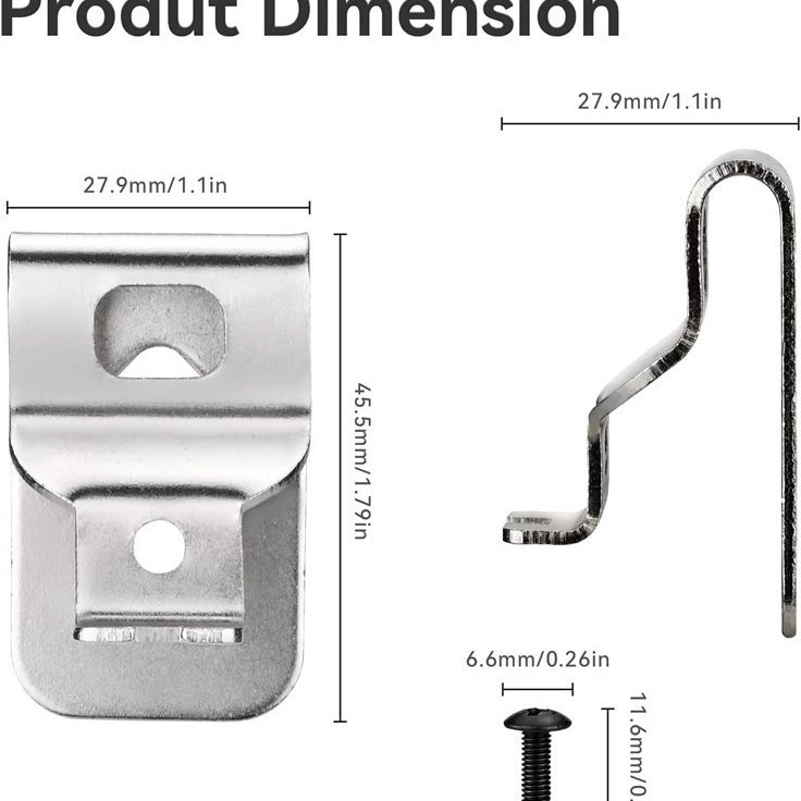 Электроинструмент поясная пряжка Dewei Dewlat N268241 инструмент крюк Электроинструмент пряжка ремня с винтом