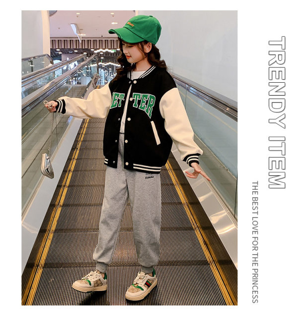 New Autumn Fashion Clothes Street Jacket Girls Thin