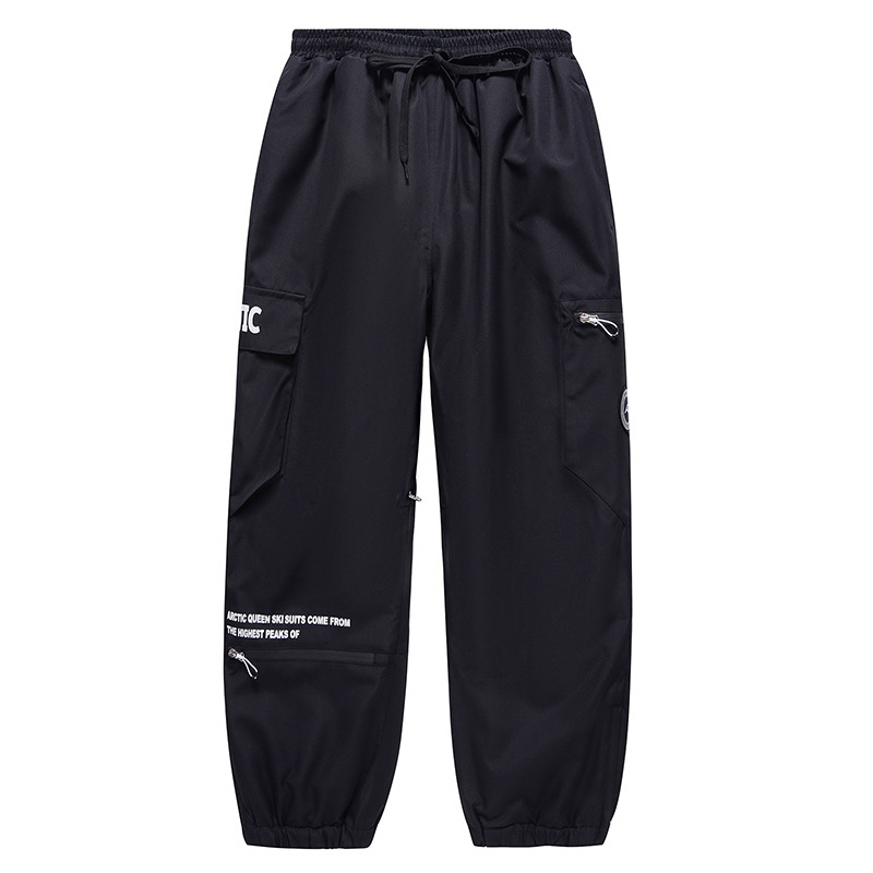 Traje de ropa para niños para hombres y mujeres, ropa y pantalones de snowboard y esquí de doble tabla para exteriores de invierno, a prueba de viento, repelente al agua y cálido._voghion.com