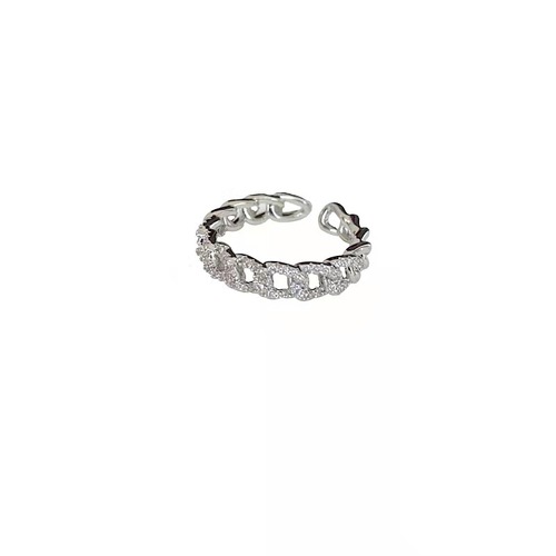 Japanese and Korean ins internet celebrity new trendy geometric ring cold style simple twist opening adjustable ring