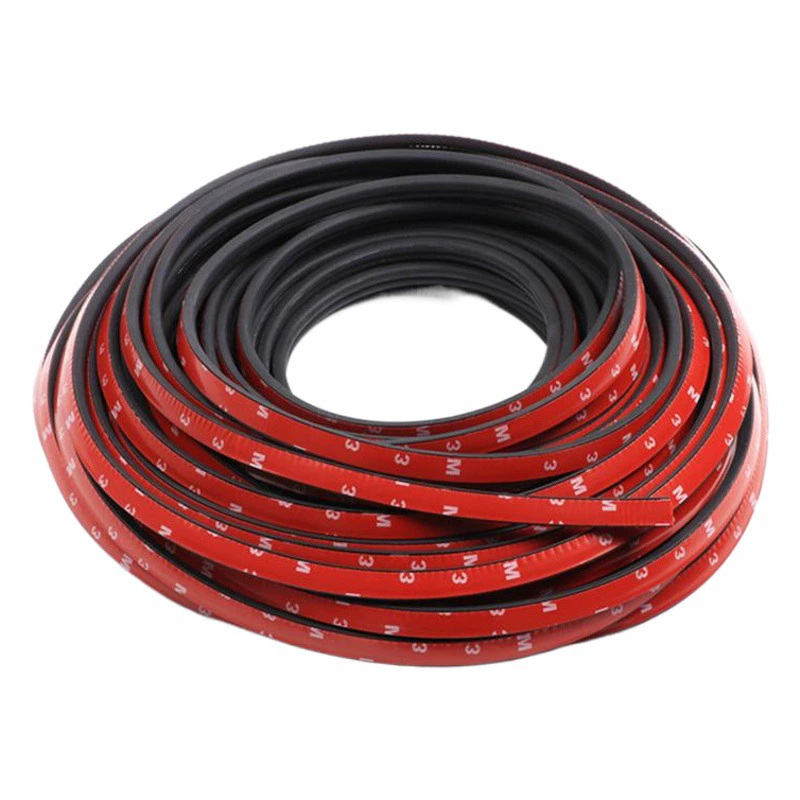 Автомобильная звукоизоляционная уплотнительная лента для двери, стеклянная внешняя нажимная лента, EPDM, резиновая лента для нижнего шва двери, автомобильная лента для предотвращения столкновений