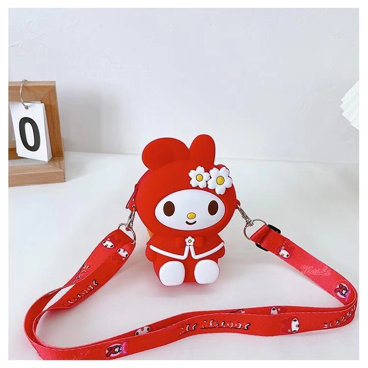 미디엄 더블 플라워 레드 멜로디