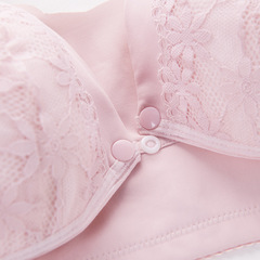 Plus size maternity bra 200 pounds thin large cup nursing bra plus fattening 300 pounds 90D-105F105G