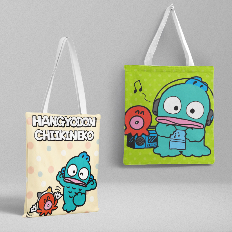 Bolsa de lona Sanli Gull pequeña fresca y simple estilo ins versión coreana hermosa bolsa de hombro bolsa de compras portátil al por mayor