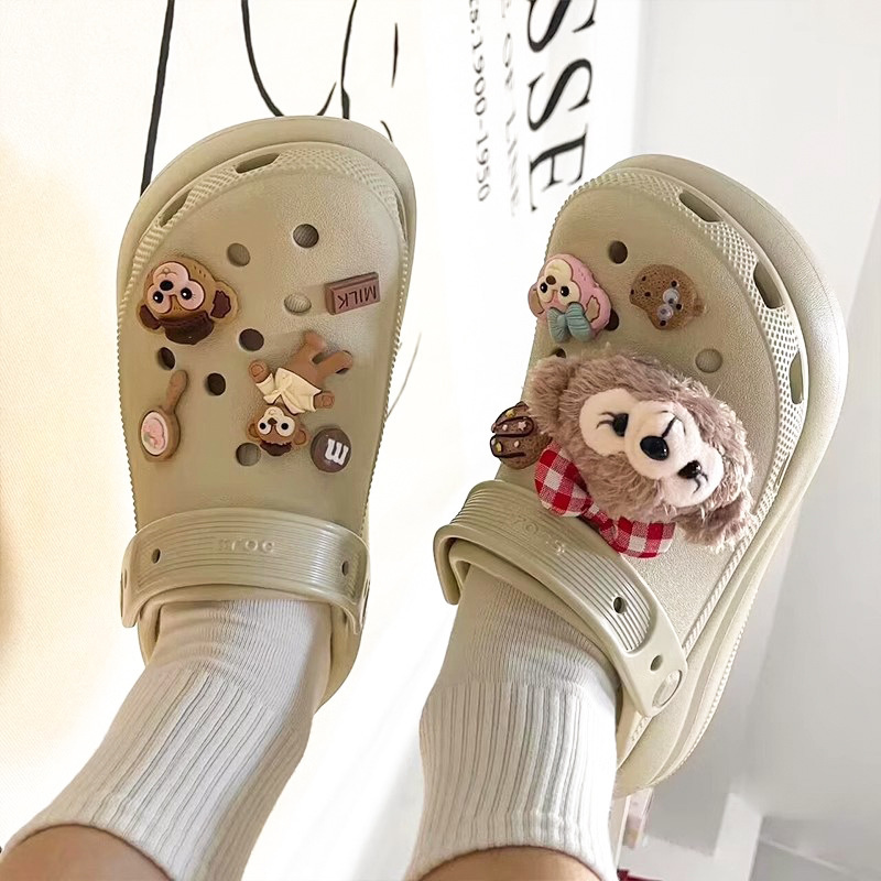 Cartoon Decorative Charms for Crocs Shoes, DIY Shoe Accessories, Detachable Shoe Parts, Stellalou