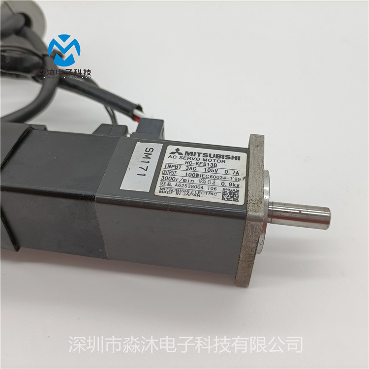 批发选购 SMT贴片机配件三菱伺服电机 HC-KFS13B规格型号齐全