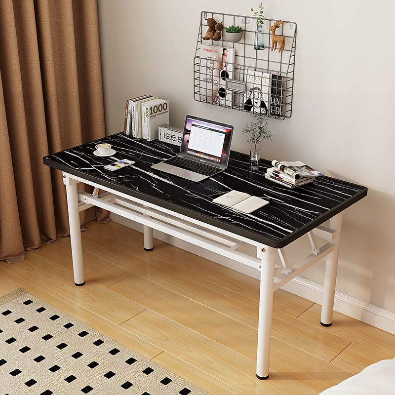 Mesa plegable mesa de computadora doméstica mesa de alquiler de casa mesa de comedor plegable mesa de estudio habitación dormitorio simple mesa pequeña