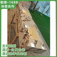 一体盆浴室柜盆洗漱盆台上盆单孔陶瓷盆台盆手面盆脸盆一体成型