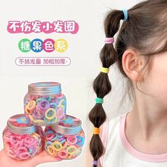 毛巾圈高弹力皮筋宝宝头绳小女孩不伤发儿童拇指橡皮筋女扎头发圈