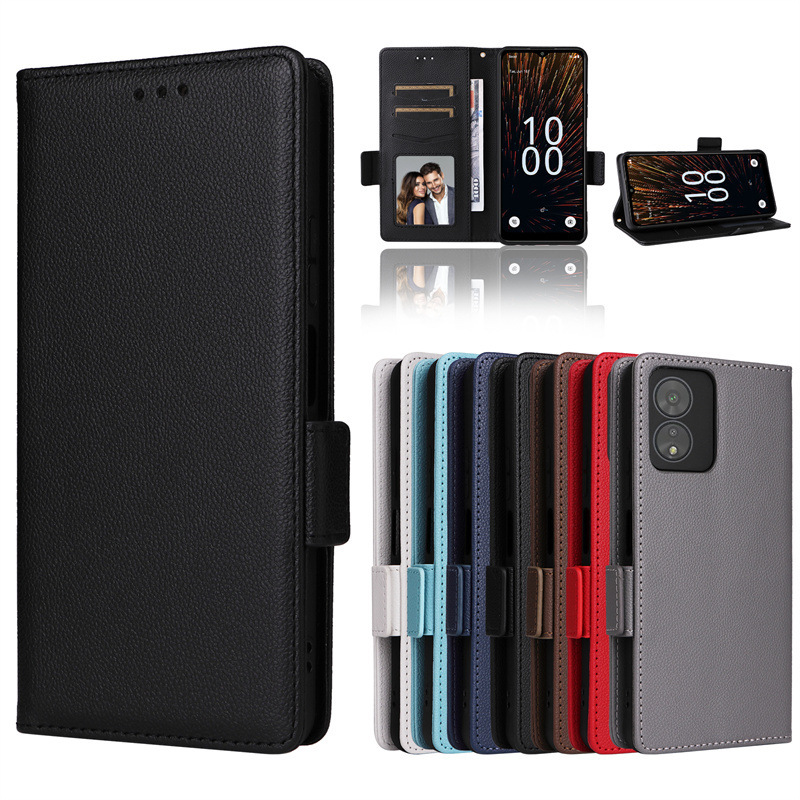 For Boost Mobile Celero 5G SC Phone Leather Case Card Lanyard Flip Phone Case Lychee For Boost Mobile Celero 5G SC Phone Leather Case Card Lanyard Flip Phone Case Lychee