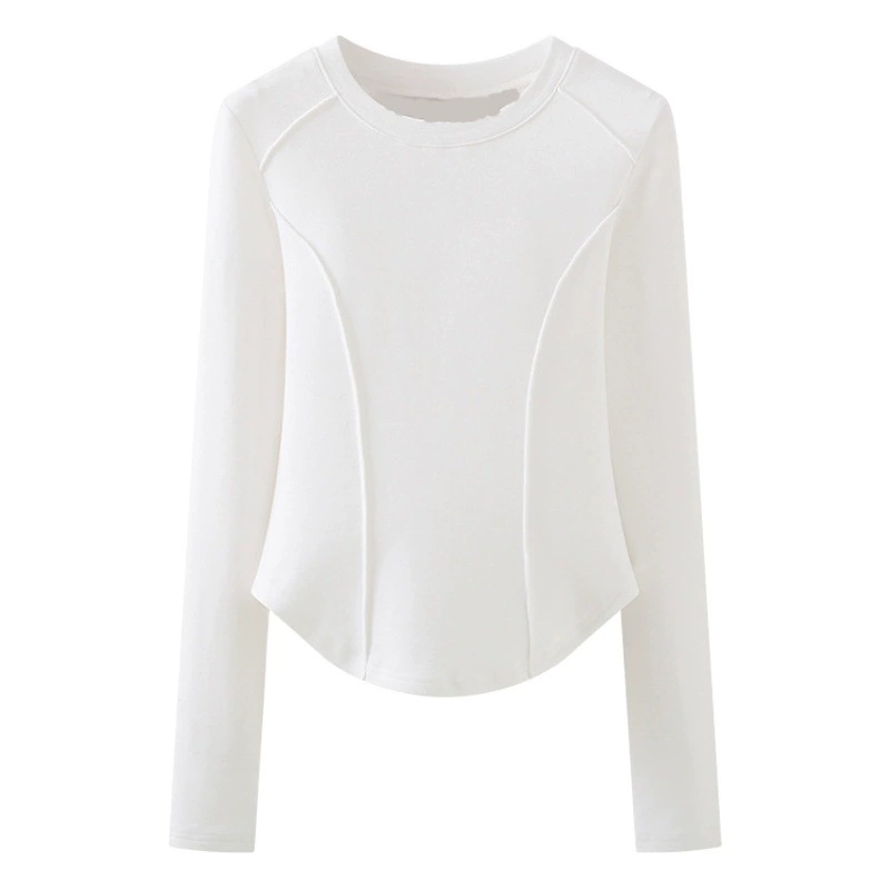 Нижняя рубашка с длинными рукавами на плече