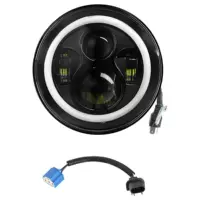 Автомобильная светодиодная фара 7inch Wrangler, светодиодная фара для мотоцикла Harley, модификация лампы для внедорожников