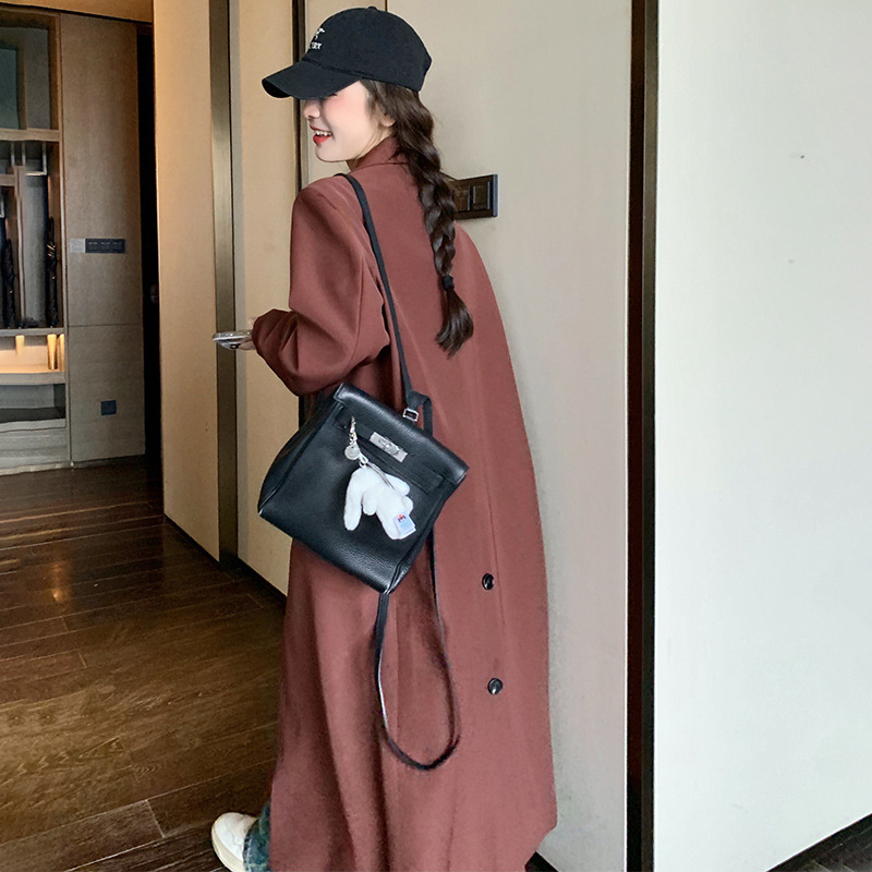 长款西装风衣外套女2025秋季新款今年流行爆款设计感超火休闲大衣|undefined